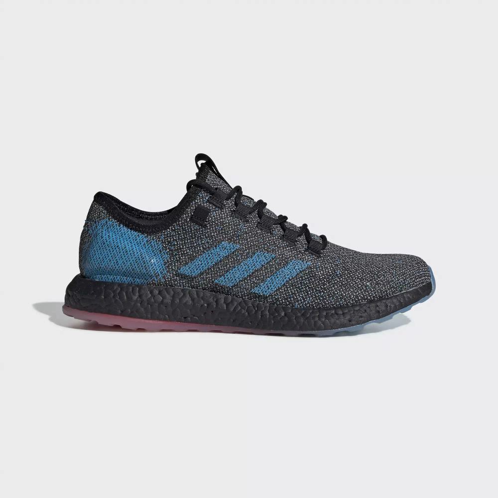 Adidas Pureboost LTD Tenis Para Correr Negros Para Hombre (MX-68891)